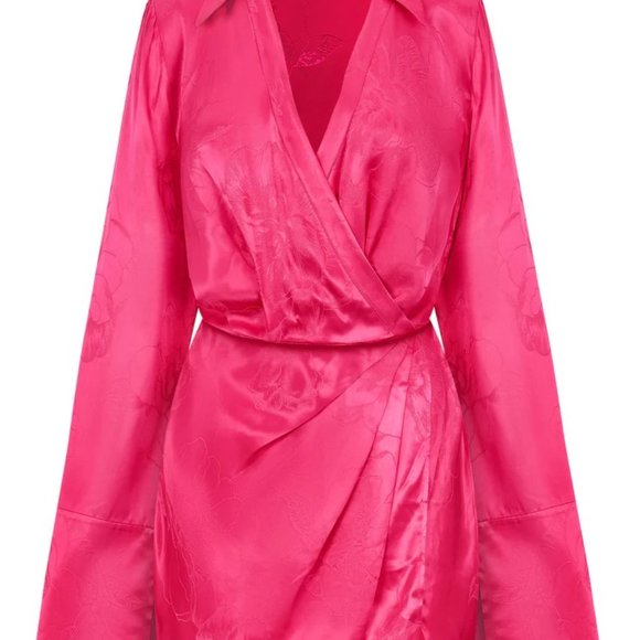 RAT & BOA Paloma Pink Mini Slit Dress XS - NWT - Picture 2 of 7